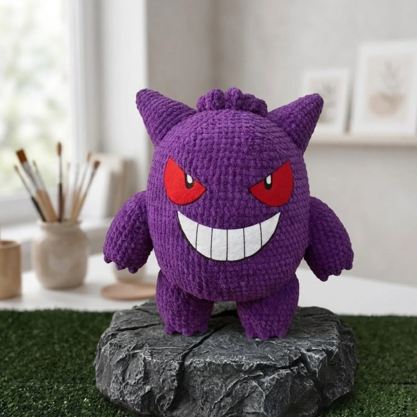 Gengar Crochet Pattern _result