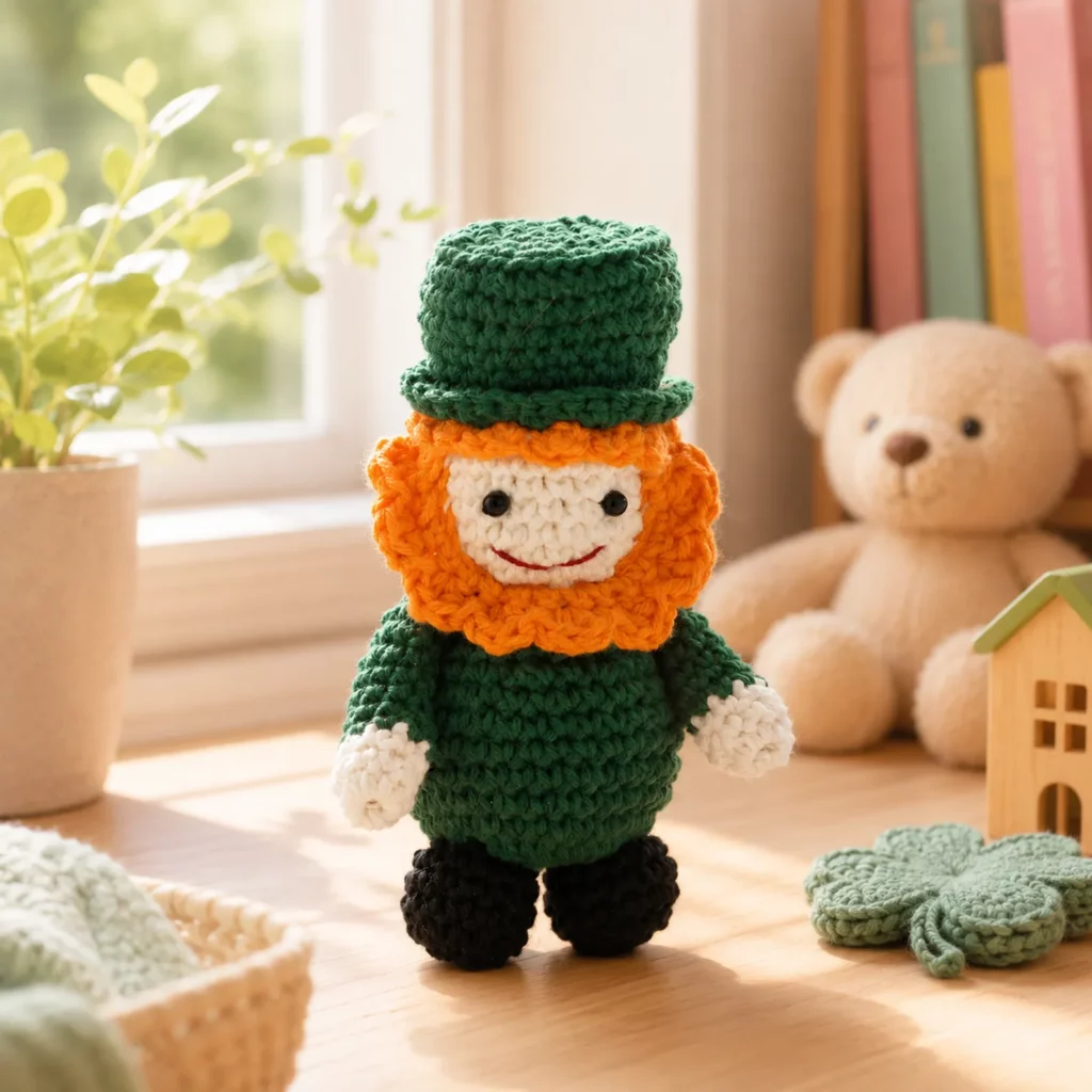 Lucky Leprechaun Crochet Pattern- Create an Adorable St. Patrick's Day Amigurumi 2_result
