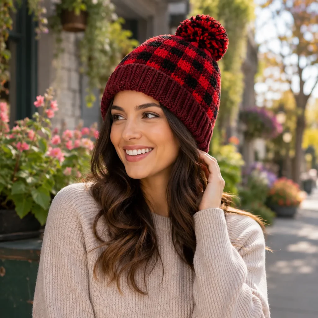 Classic Buffalo Plaid Crochet Beanie Pattern – A Cozy Winter Hat You'll Love to Make_result