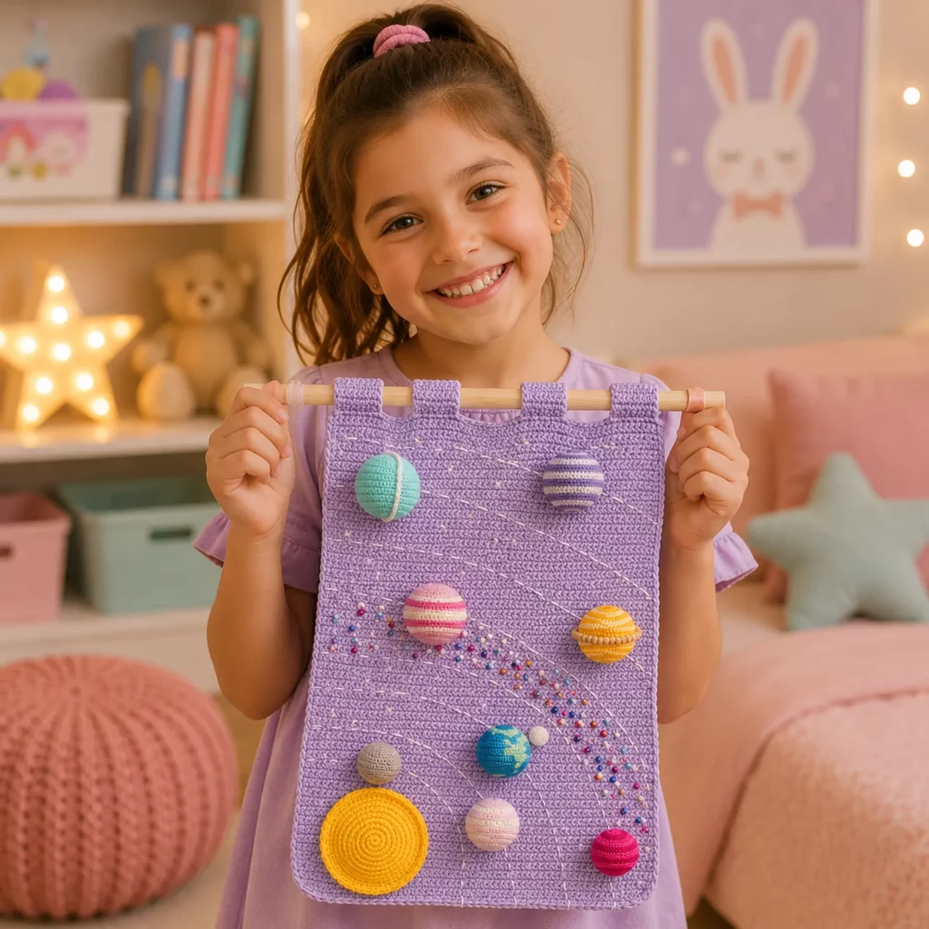 Solar System Wall Hanging Crochet Pattern 2_result