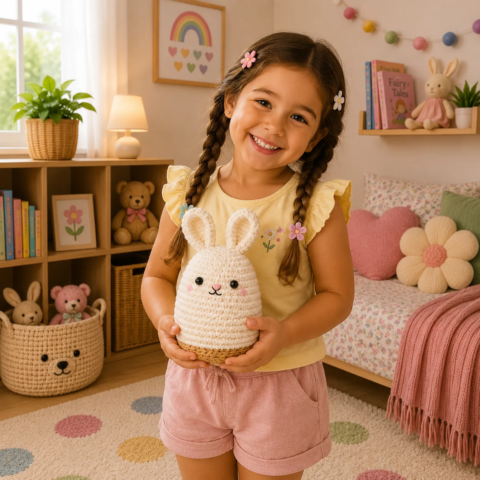 Crochet Bunny Amigurumi Crochet Pattern With Long Ears and a Cute Rounded Body_result